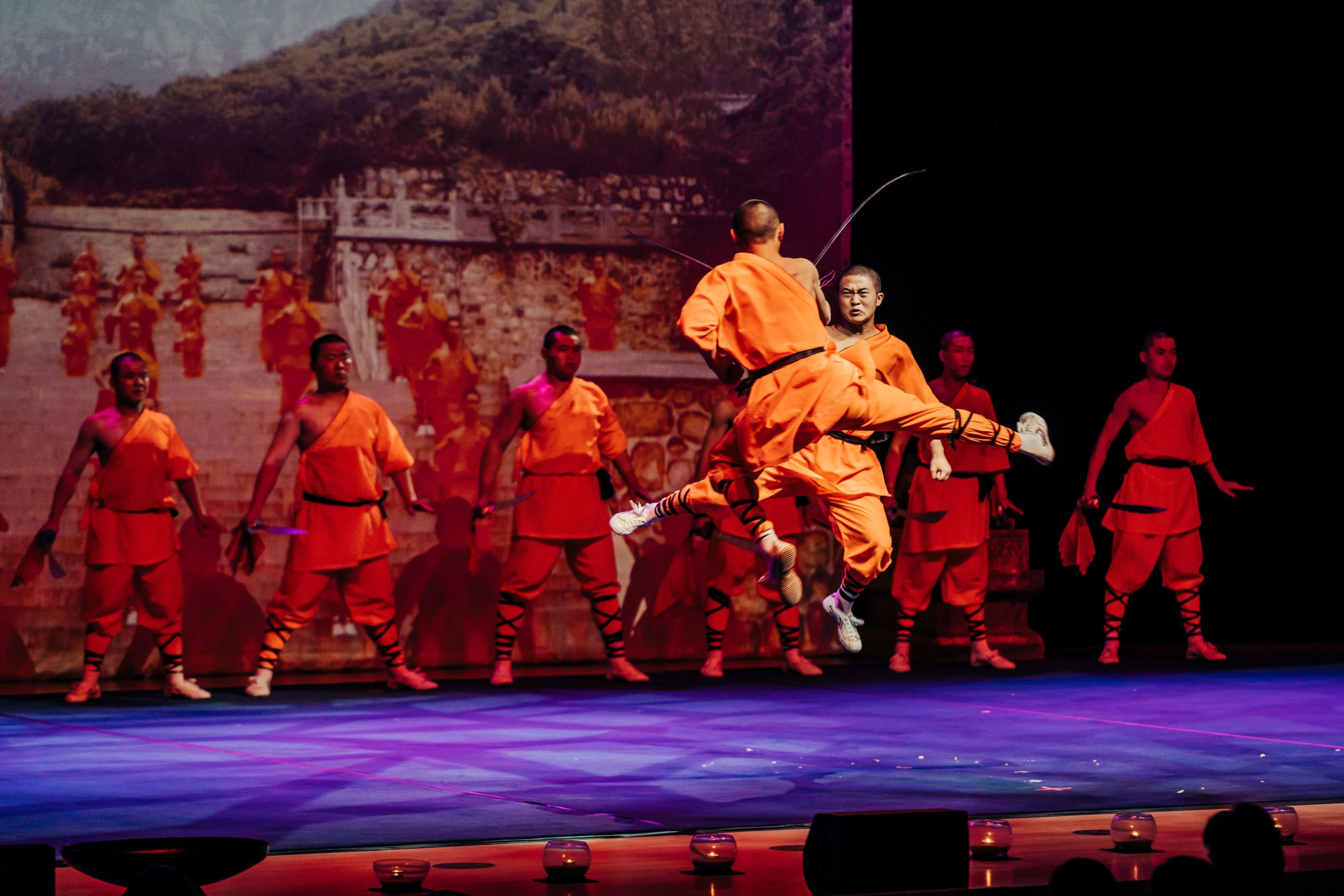 Die Mönche des Shaolin Kung Fu