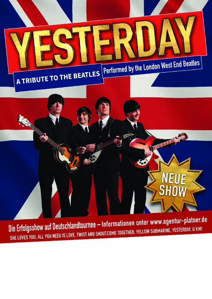 YESTERDAY – A TRIBUTE TO THE BEATLES